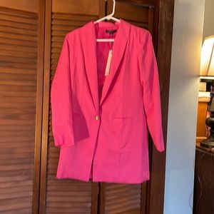 Pink blazer